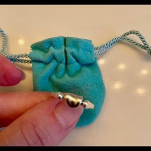 Tiffany & Co. Elsa Peretti Silver Bean Ring sz 7
